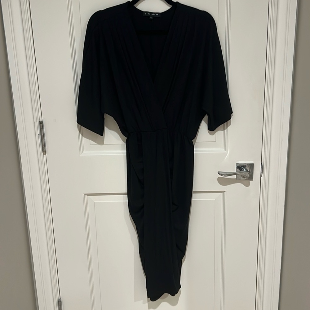 Gibson look black dress